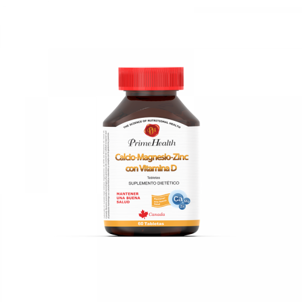 calcio magnesio zinc vitamina d prime health