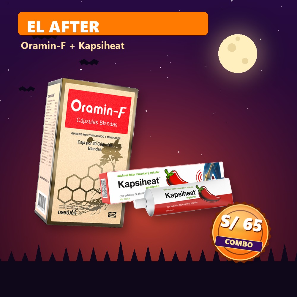 El After 🎃 Oramin-F + Kapsiheat