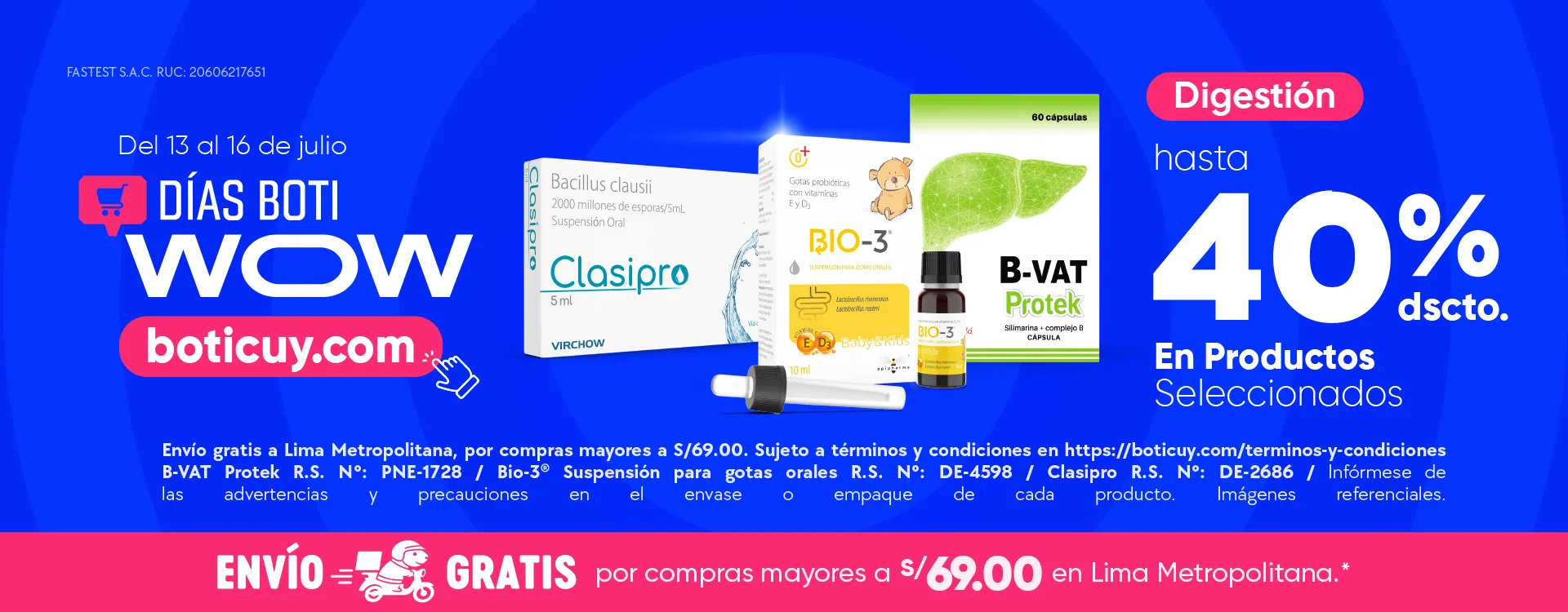 Dias Boti WOW Digestion - hasta 40% de descuento