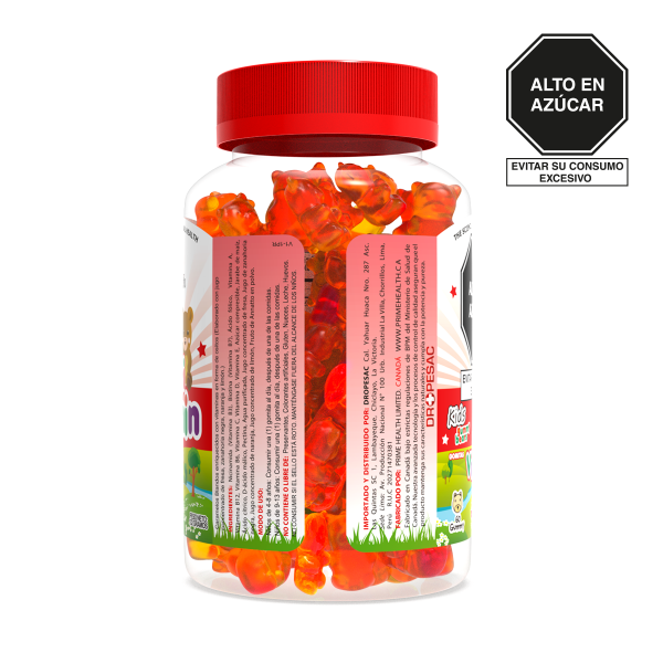 multivitamínico niños vitamina C vitamina B vitamina E vitamina D boticuy