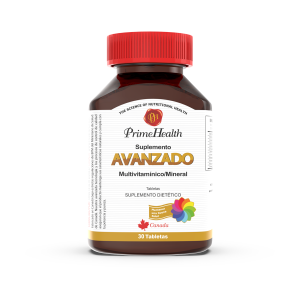 multivitamínico suplemento avanzado prime health