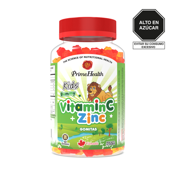 Vitamina C zinc niños kids boticuy